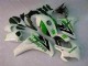 ABS 2008-2011 Green White Honda CBR1000RR Motorcycle Fairings Kit Canada