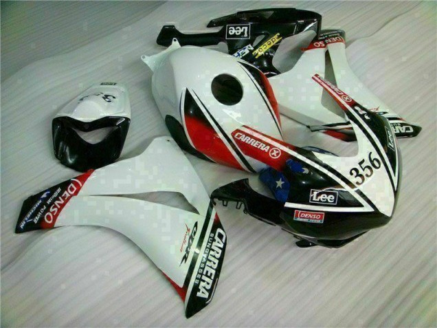 ABS 2008-2011 White Black Honda CBR1000RR Motorcylce Fairings & Plastics Canada ABS 2008-2011 White Black Honda CBR1000RR Motorcylce Fairings & Plastics Canada
