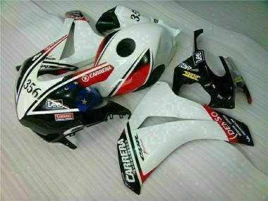 ABS 2008-2011 White Black Honda CBR1000RR Motorcylce Fairings & Plastics Canada