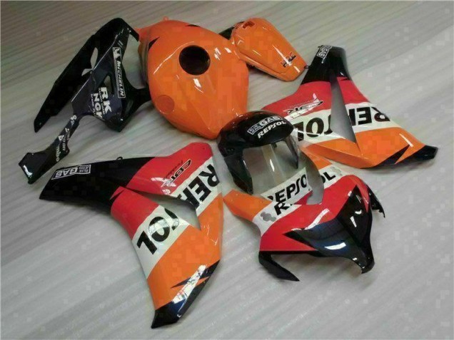 ABS 2008-2011 Orange Repsol Honda CBR1000RR Motorcycle Fairings Canada ABS 2008-2011 Orange Repsol Honda CBR1000RR Motorcycle Fairings Canada