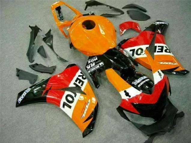 ABS 2008-2011 Orange Repsol Honda CBR1000RR Motorcycle Fairing Kits Canada ABS 2008-2011 Orange Repsol Honda CBR1000RR Motorcycle Fairing Kits Canada