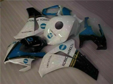 ABS 2008-2011 White Blue Honda CBR1000RR Bike Fairings Canada