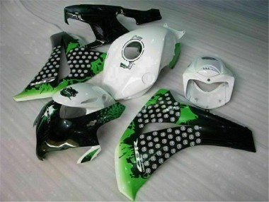 ABS 2008-2011 Green White Honda CBR1000RR Motor Bike Fairings Canada