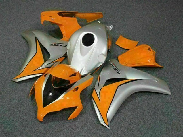 ABS 2008-2011 Orange Silver Honda CBR1000RR Motorcycle Bodywork Canada ABS 2008-2011 Orange Silver Honda CBR1000RR Motorcycle Bodywork Canada