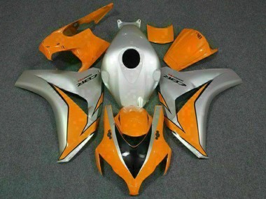 ABS 2008-2011 Orange Silver Honda CBR1000RR Motorcycle Bodywork Canada