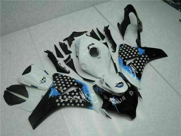 ABS 2008-2011 White Black Honda CBR1000RR Moto Fairings Canada ABS 2008-2011 White Black Honda CBR1000RR Moto Fairings Canada