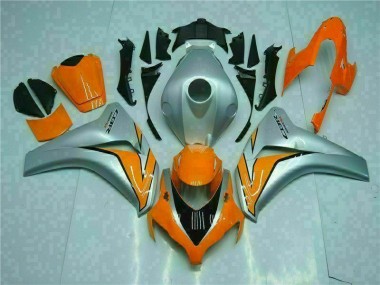 ABS 2008-2011 Orange Silver Honda CBR1000RR Motorcyle Fairings Canada