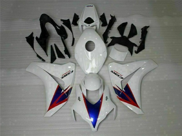 ABS 2008-2011 White Blue Red Honda CBR1000RR Motor Fairings Canada ABS 2008-2011 White Blue Red Honda CBR1000RR Motor Fairings Canada