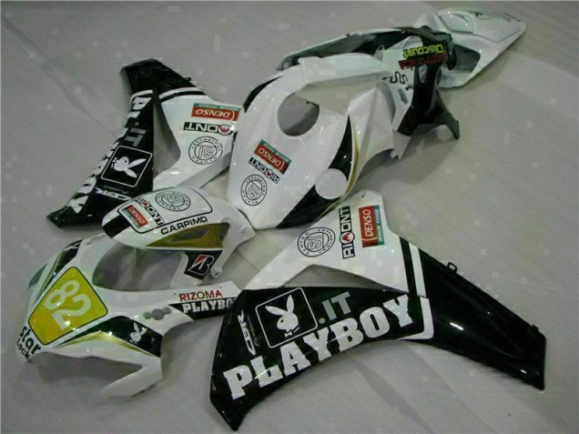 ABS 2008-2011 White Black Playboy Honda CBR1000RR Motorcylce Fairings & Bodywork Canada ABS 2008-2011 White Black Playboy Honda CBR1000RR Motorcylce Fairings & Bodywork Canada