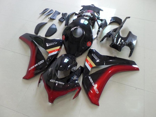 ABS 2008-2011 Black Red Mugen Honda CBR1000RR Motorcycle Fairings Canada ABS 2008-2011 Black Red Mugen Honda CBR1000RR Motorcycle Fairings Canada