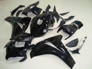 ABS 2008-2011 All Black with No Decals Honda CBR1000RR Motorcycle Fairing Kit Canada