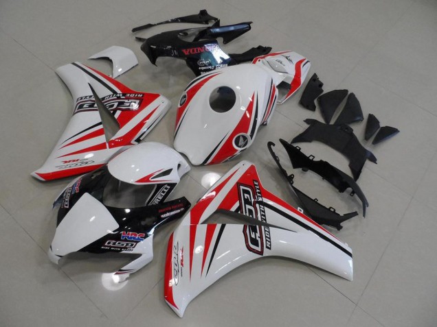 ABS 2008-2011 White Red HRC Honda CBR1000RR Bike Fairings Canada ABS 2008-2011 White Red HRC Honda CBR1000RR Bike Fairings Canada