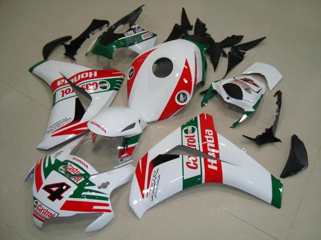 ABS 2008-2011 Castrol 4 Honda CBR1000RR Replacement Motorcycle Fairings Canada ABS 2008-2011 Castrol 4 Honda CBR1000RR Replacement Motorcycle Fairings Canada