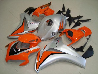 ABS 2008-2011 Orange Silver Honda CBR1000RR Motorcycle Fairing Canada