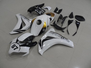 ABS 2008-2011 White and Black 87 Honda CBR1000RR Bike Fairings Canada
