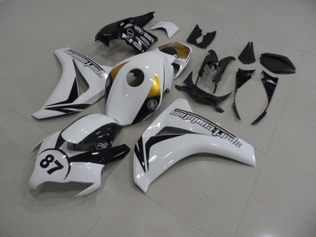 ABS 2008-2011 White and Black 87 Honda CBR1000RR Bike Fairings Canada ABS 2008-2011 White and Black 87 Honda CBR1000RR Bike Fairings Canada