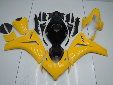 ABS 2008-2011 Yellow and Black Honda CBR1000RR Bike Fairing Canada