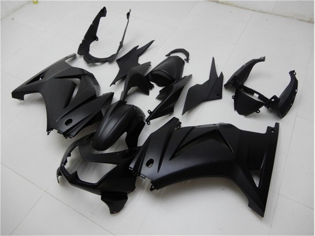 ABS 2008-2012 Matte Black Kawasaki EX250 Bike Fairings Canada ABS 2008-2012 Matte Black Kawasaki EX250 Bike Fairings Canada