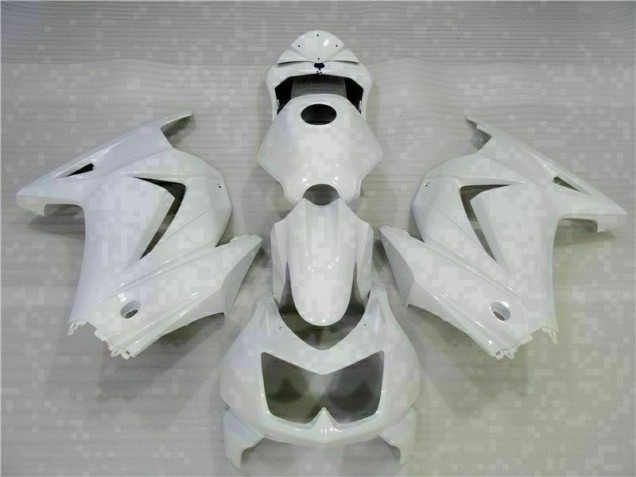 ABS 2008-2012 White Kawasaki EX250 Motorcycle Replacement Fairings Canada ABS 2008-2012 White Kawasaki EX250 Motorcycle Replacement Fairings Canada