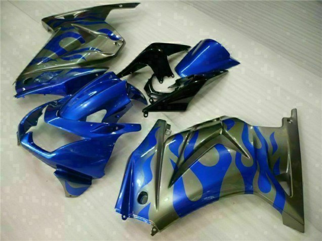 ABS 2008-2012 Blue Kawasaki EX250 Motor Fairings Canada ABS 2008-2012 Blue Kawasaki EX250 Motor Fairings Canada