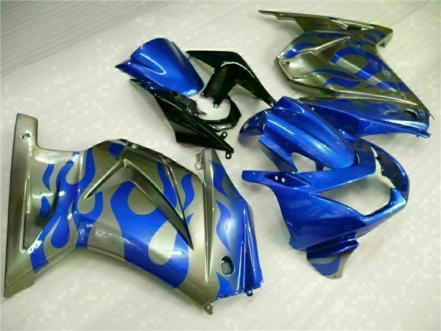 ABS 2008-2012 Blue Kawasaki EX250 Motor Fairings Canada ABS 2008-2012 Blue Kawasaki EX250 Motor Fairings Canada