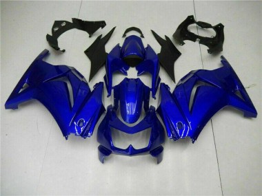 2008-2012 Glossy Blue Kawasaki EX250 Motorcycle Fairings Kit Canada