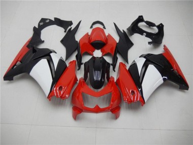ABS 2008-2012 Red Black White Kawasaki EX250 Motorcycle Fairings Canada