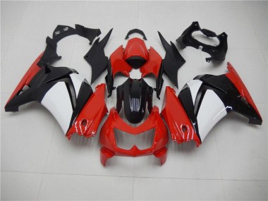 2008-2012 Red Black White Kawasaki EX250 Motorcycle Fairings Canada