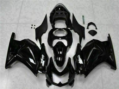 2008-2012 Black Ninja Kawasaki EX250 Bike Fairing Kit Canada