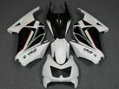 2008-2012 White Black Ninja Kawasaki EX250 Replacement Fairings Canada
