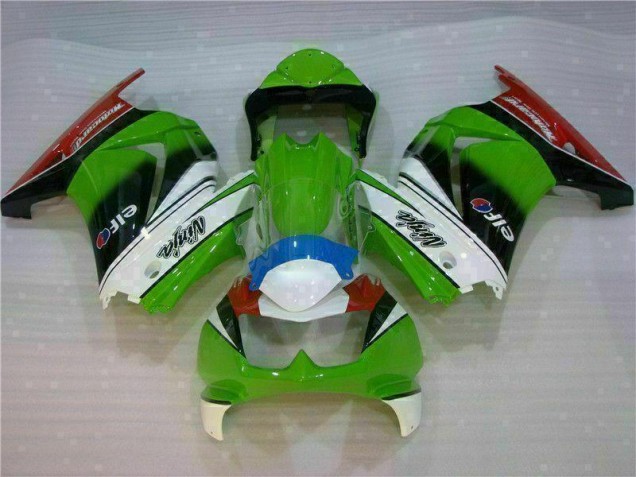 ABS 2008-2012 White Green Black Ninja Kawasaki EX250 Motorbike Fairing Canada ABS 2008-2012 White Green Black Ninja Kawasaki EX250 Motorbike Fairing Canada