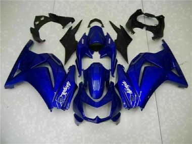 2008-2012 Blue Black White Ninja Kawasaki EX250 Motorbike Fairing Canada