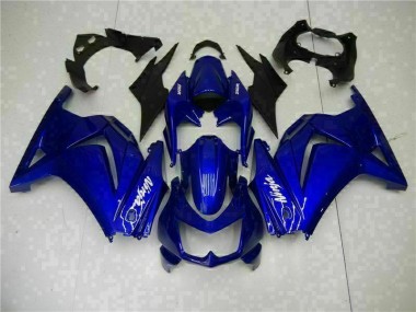 ABS 2008-2012 Blue Black White Ninja Kawasaki EX250 Motorbike Fairing Canada