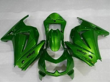 2008-2012 Green Ninja Kawasaki EX250 Motor Bike Fairings Canada