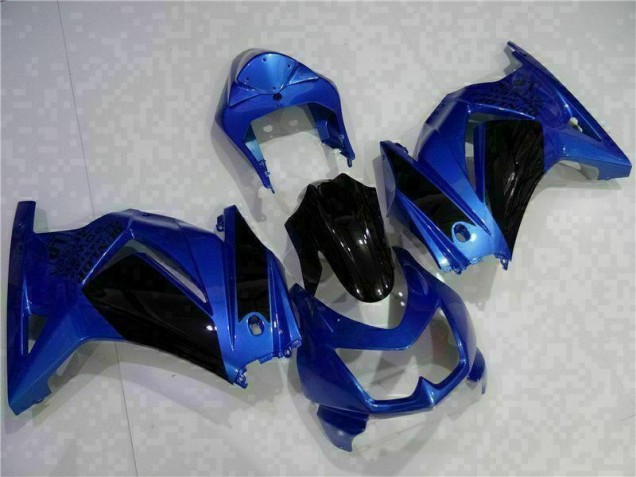 ABS 2008-2012 Blue Black Kawasaki EX250 Replacement Fairings Canada ABS 2008-2012 Blue Black Kawasaki EX250 Replacement Fairings Canada