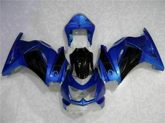 ABS 2008-2012 Blue Black Kawasaki EX250 Replacement Fairings Canada ABS 2008-2012 Blue Black Kawasaki EX250 Replacement Fairings Canada