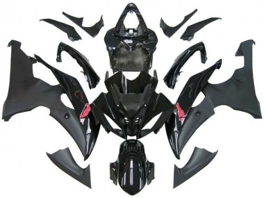 ABS 2008-2016 Contrast Black R6 Yamaha YZF R6 Bike Fairing Kit Canada