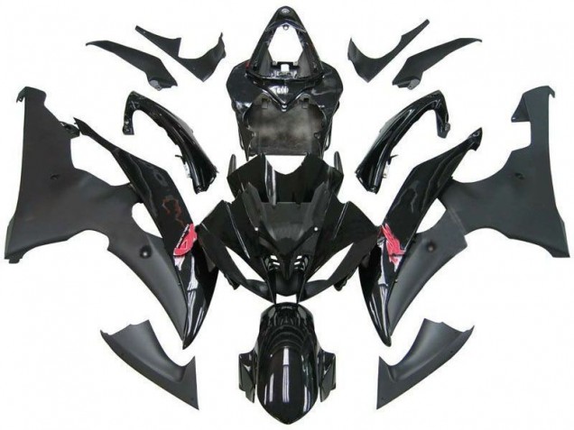 ABS 2008-2016 Contrast Black R6 Yamaha YZF R6 Bike Fairing Kit Canada