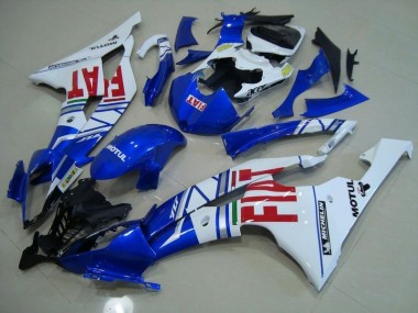 ABS 2008-2016 Blue White Red Fiat Yamaha YZF R6 Moto Fairings Canada