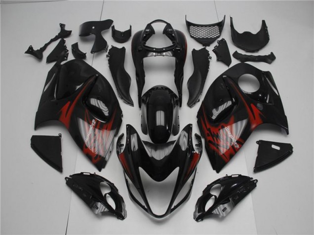 ABS 2008-2019 Black Red Suzuki GSXR 1300 Hayabusa Motor Bike Fairings Canada ABS 2008-2019 Black Red Suzuki GSXR 1300 Hayabusa Motor Bike Fairings Canada