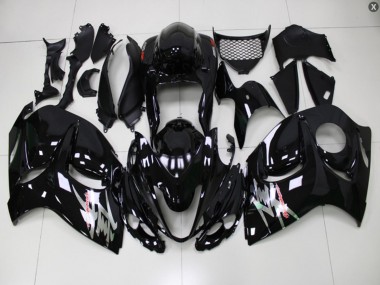 2008-2019 Glossy Black Suzuki GSXR 1300 Hayabusa Bike Fairing Kit Canada