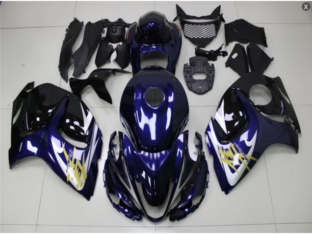 2008-2019 Blue Gold Suzuki GSXR 1300 Hayabusa Motorcycle Bodywork Canada 2008-2019 Blue Gold Suzuki GSXR 1300 Hayabusa Motorcycle Bodywork Canada