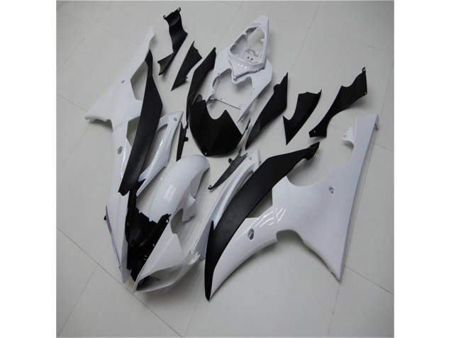 ABS 2008-2016 White Black Yamaha YZF R6 Bike Fairings & Bodywork Canada ABS 2008-2016 White Black Yamaha YZF R6 Bike Fairings & Bodywork Canada