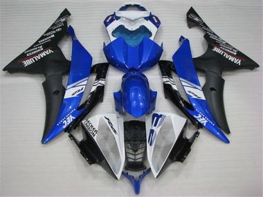 ABS 2008-2016 White Blue Black Yamaha YZF R6 Motorbike Fairing Canada
