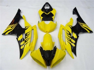2008-2016 Yellow Black Yamaha YZF R6 Motorcycle Replacement Fairings Canada