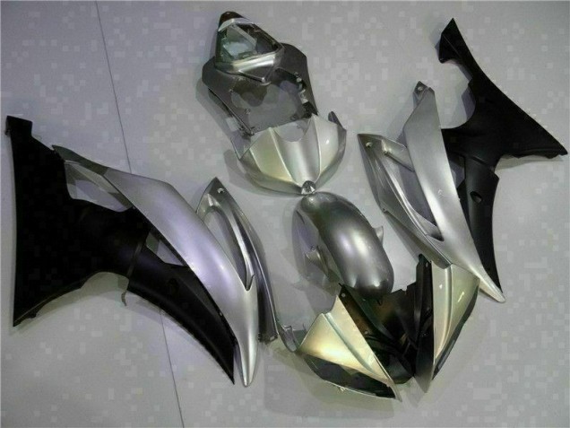 ABS 2008-2016 Silver Black Yamaha YZF R6 Motor Fairings Canada ABS 2008-2016 Silver Black Yamaha YZF R6 Motor Fairings Canada