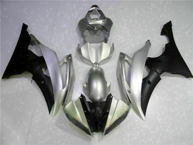 ABS 2008-2016 Silver Black Yamaha YZF R6 Motor Fairings Canada ABS 2008-2016 Silver Black Yamaha YZF R6 Motor Fairings Canada