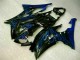 ABS 2008-2016 Blue Flame Black Yamaha YZF R6 Motorcylce Fairings Canada ABS 2008-2016 Blue Flame Black Yamaha YZF R6 Motorcylce Fairings Canada