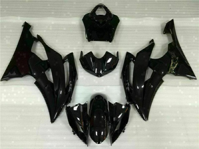 ABS 2008-2016 Glossy Black Yamaha YZF R6 Motorbike Fairings Canada ABS 2008-2016 Glossy Black Yamaha YZF R6 Motorbike Fairings Canada