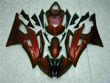 ABS 2008-2016 Red Yamaha YZF R6 Motorcycle Fairing Canada
